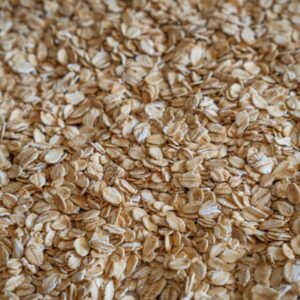 Closeup of Oats.