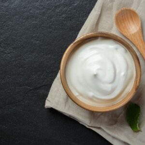 Image of yogurt. 